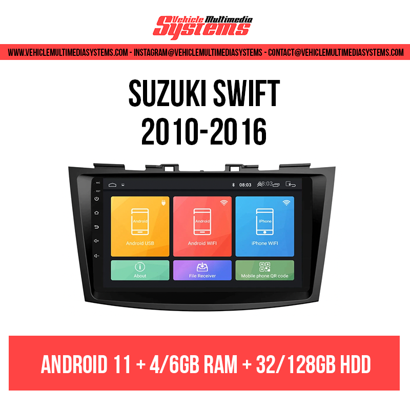 Suzuki Swift | 2010-2016 | Android Screen VMS