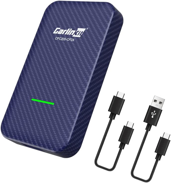 Wireless CarPlay and Android Auto activator dongle for OEM infotainment systems โ plug-and-play adapter for cable-free smartphone connection