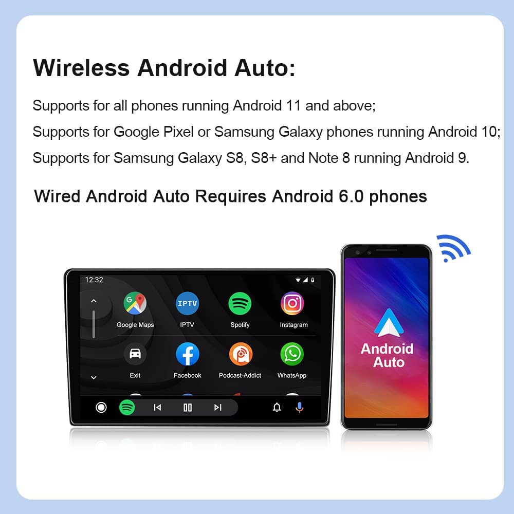 Wireless CarPlay and Android Auto activator dongle for OEM infotainment systems โ plug-and-play adapter for cable-free smartphone connection