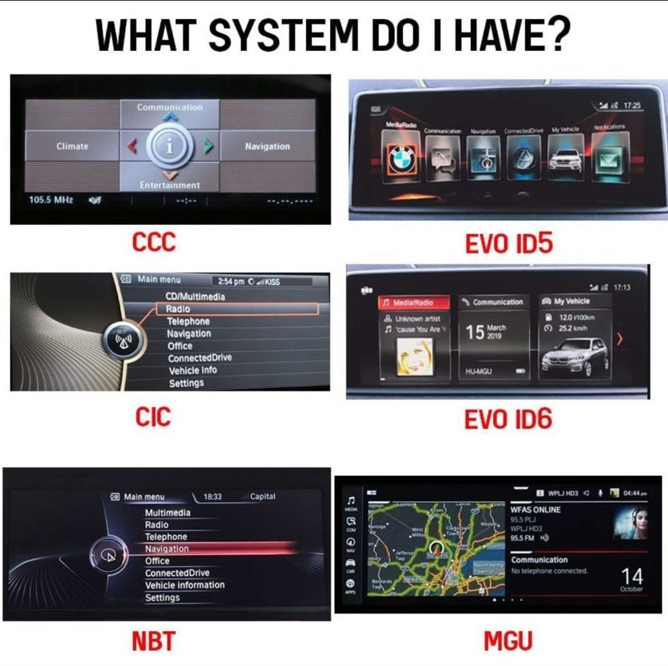 BMW X5 X6 | E70 E71 | Android Screen | CCC, CIC VMS
