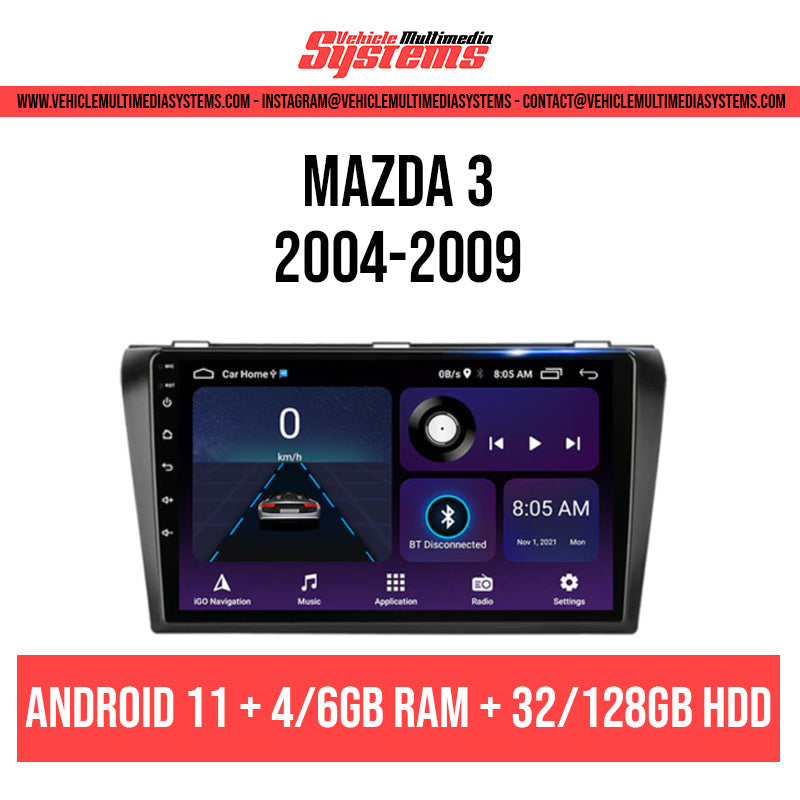 Mazda 3 | 2004-2009 | Android Screen VMS