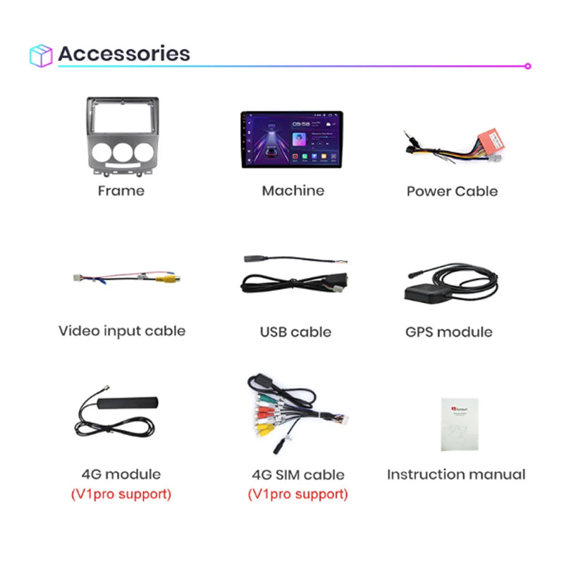 Mazda 5 | 2005-2010 | Android Screen VMS