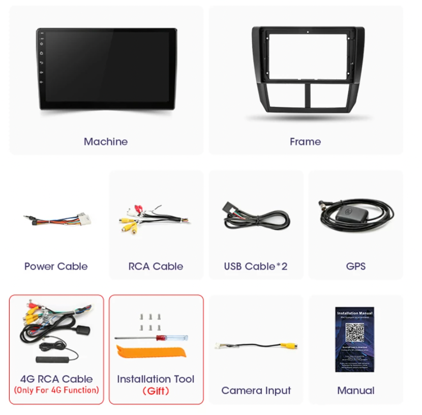 Subaru Forester | 2007-2013 | Android Screen VMS