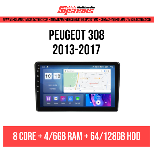Peugeot 308 | 2013-2017 | Pantalla Android