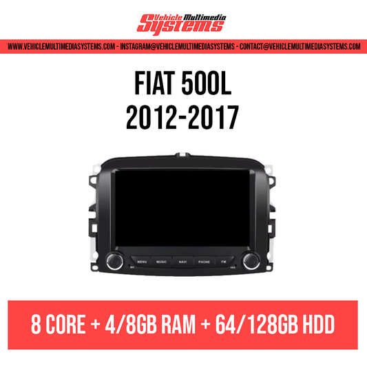 Fiat 500L | 2012-2017 | Android Screen