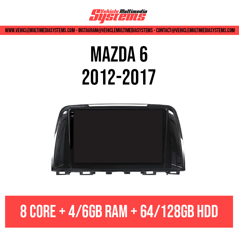 Mazda 6 | 2012-2017 | Android Screen