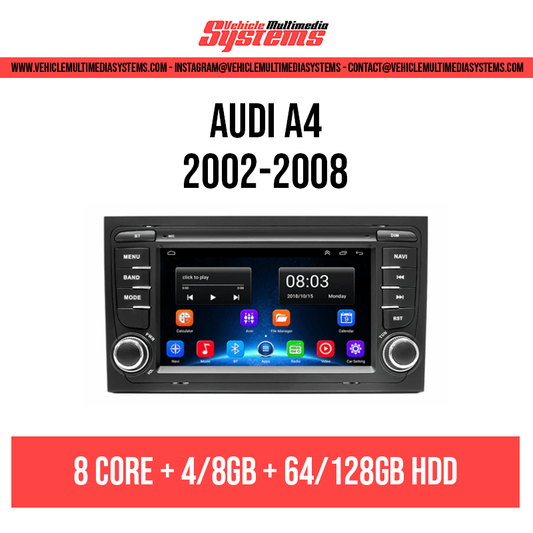 Audi A4 | 2002-2008 | Android Screen