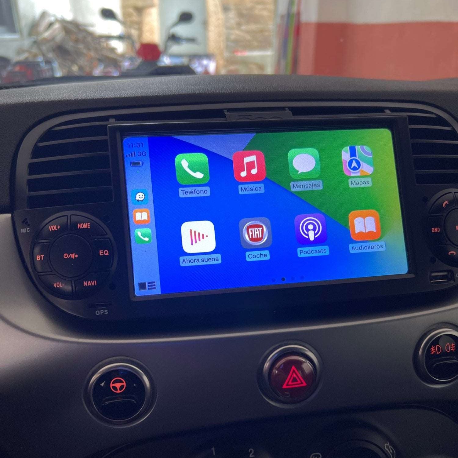 Fiat 500 | 2007-2015 | Android Screen– Vehicle Multimedia Systems