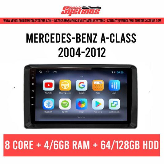 Mercedes-Benz Clase A | 2004-2012 | Pantalla Android