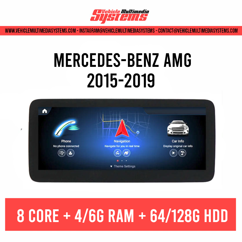 Mercedes-Benz AMG | 2015-2019 | Android Screen
