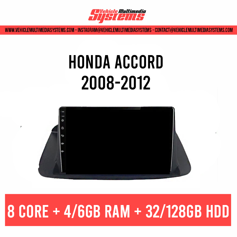 Honda Accord | 2008-2012 | Android Screen | Top Dash Screen
