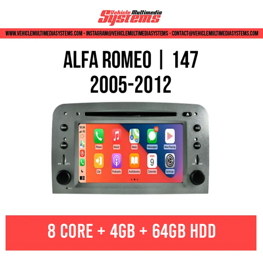 Alfa Romeo 147 | 2005-2012 | Pantalla Android