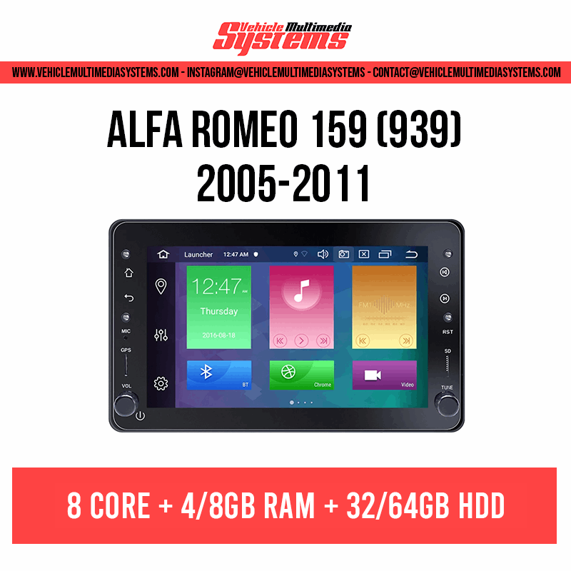 Alfa Romeo 159 (939) | 2005-2011 | Pantalla Android