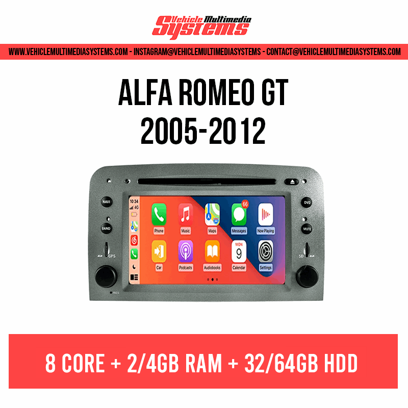 Alfa Romeo GT | 2007-2012 | Pantalla Android