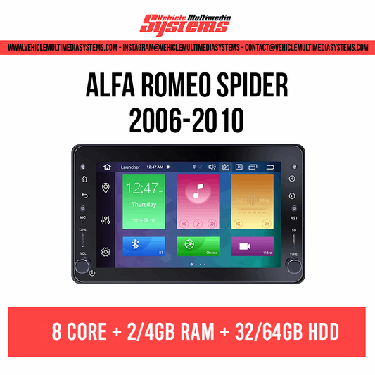 Alfa Romeo Spider (939) | 2006-2010 | Pantalla Android