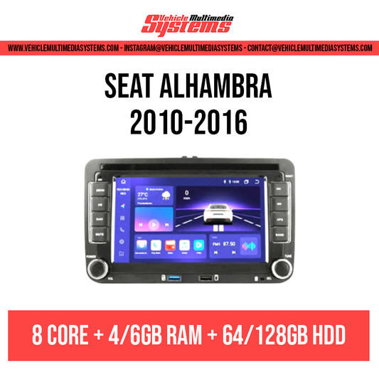 Seat Alhambra | 2010-2016 | Pantalla Android