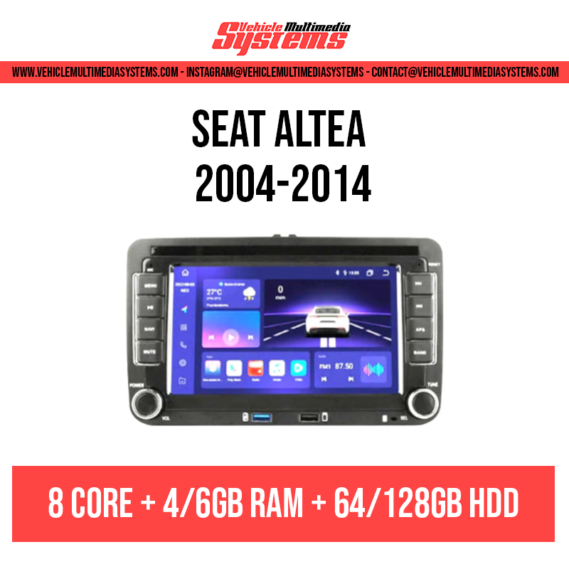 Seat Altea | 2004-2014 | Android Screen