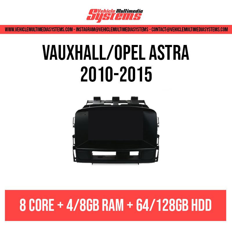 Vauxhall/Opel Astra | 2010-2015 | Android Screen