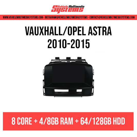 Vauxhall/Opel Astra | 2010-2015 | Android Screen