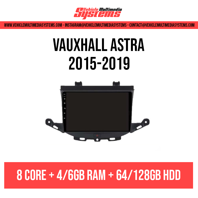 Vauxhall Astra | 2015-2019 | Android Screen