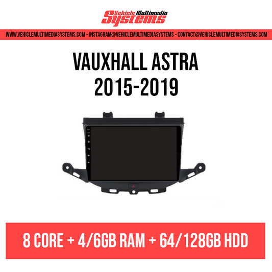 Vauxhall Astra | 2015-2019 | Pantalla Android