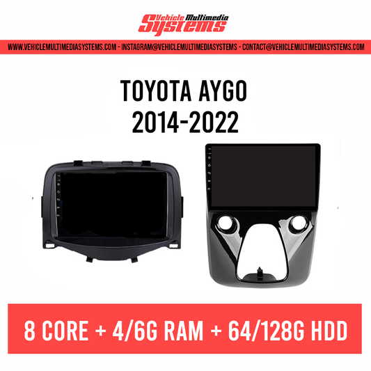 Toyota Aygo | 2014-2022 | Pantalla Android