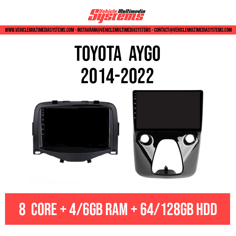 Toyota Aygo | 2014-2022 | Android Screen