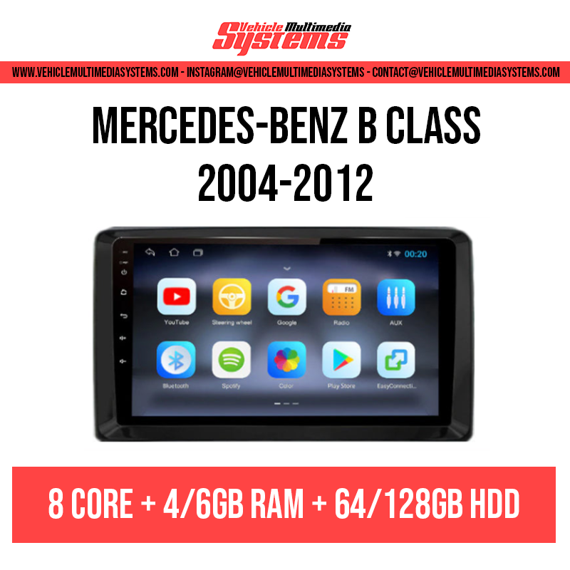 Mercedes-Benz Clase B | 2004-2012 | Pantalla Android