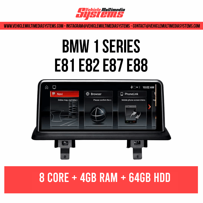 BMW 1 Series | E81 E82 E87 E88 | Android Screen