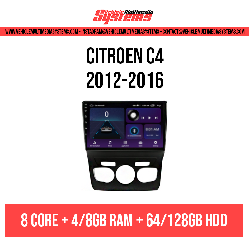 Citroen C4 | 2012-2016 | Pantalla Android