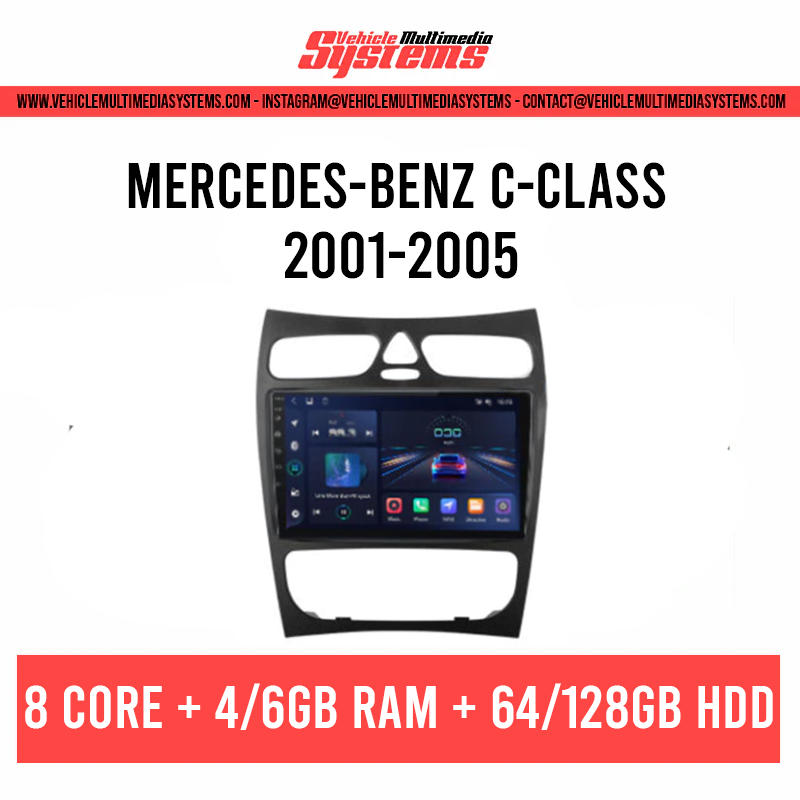 Mercedes-Benz C-Class | 2001-2005 | Android Screen