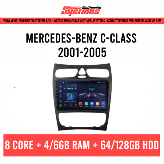 Mercedes-Benz Clase C | 2001-2005 | Pantalla Android