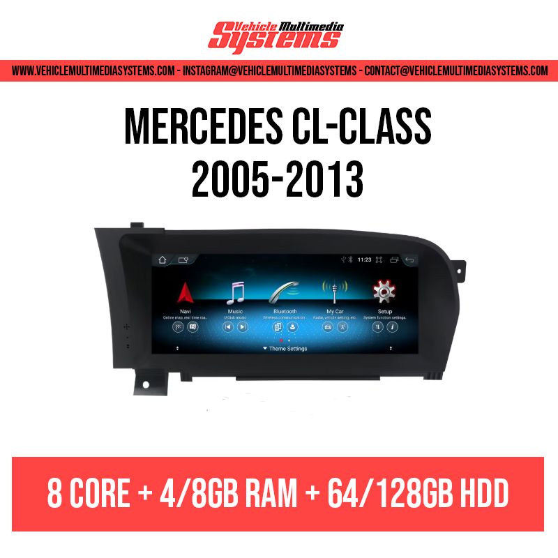 Mercedes-Benz CL Class | 2005-2013 | Android Screen