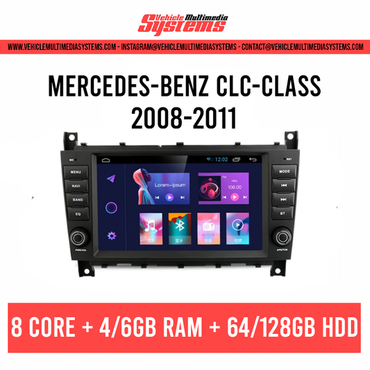 Mercedes-Benz Clase CLC | 2008-2011 | Pantalla Android