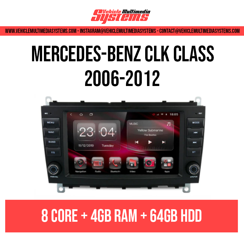 Mercedes-Benz CLK-Class | 2006-2012 | Android Screen