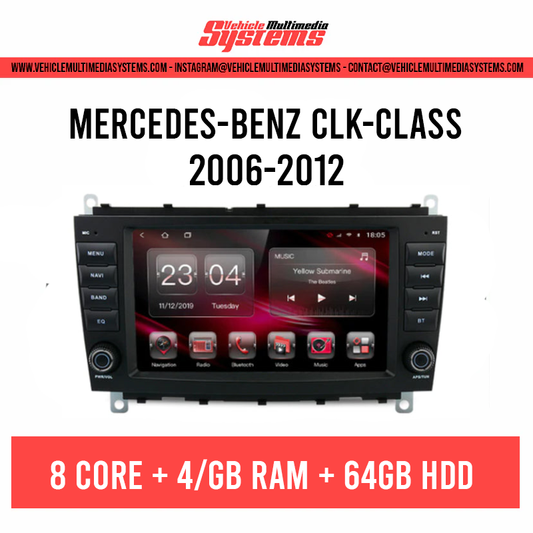 Mercedes-Benz Clase CLK | 2006-2012 | Pantalla Android