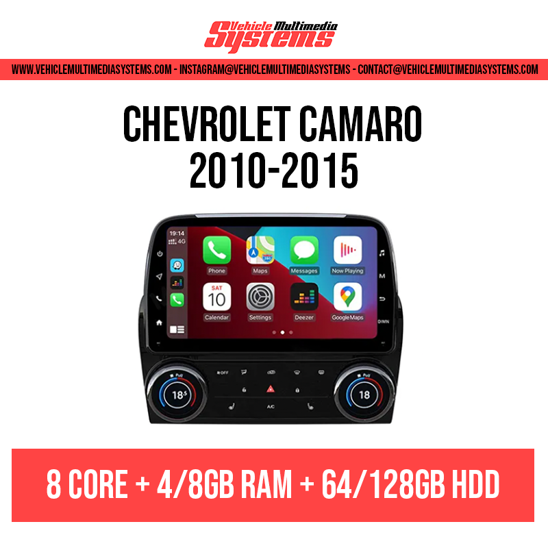 Chevrolet Camaro | 2010-2015 | Pantalla Android