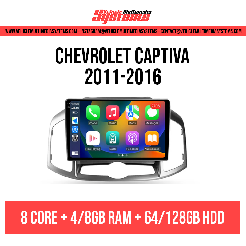 Chevrolet Captiva | 2011-2016 | Pantalla Android