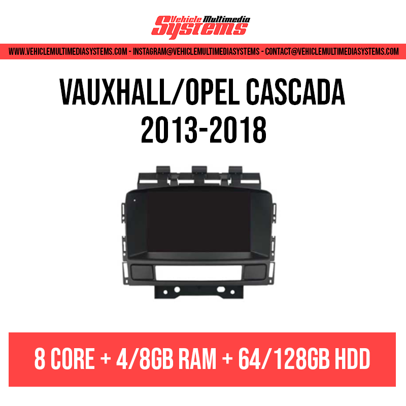 Vauxhall/Opel Cascada | 2013-2018 | Android Screen