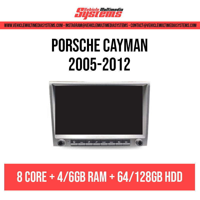 Porsche Cayman | 2005-2012 | Pantalla Android