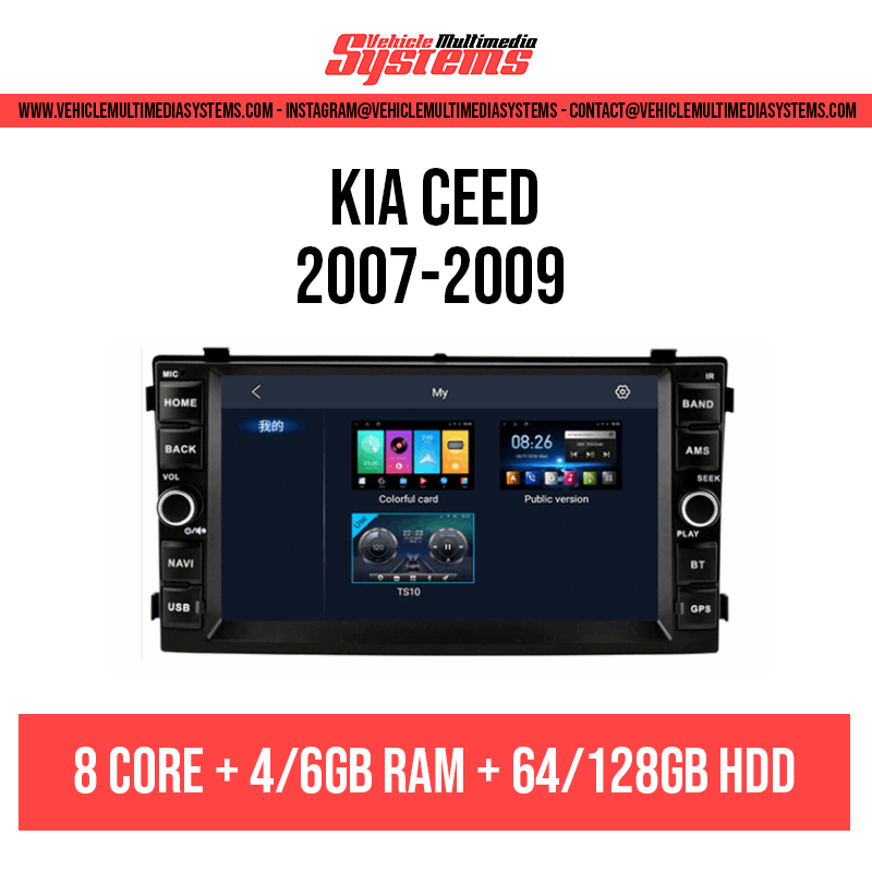 Kia Ceed | 2007-2009 | Android Screen