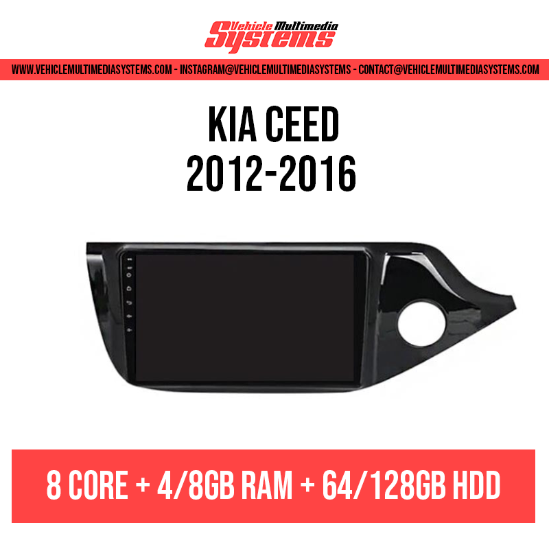 Kia Ceed | 2012-2016 | Pantalla Android