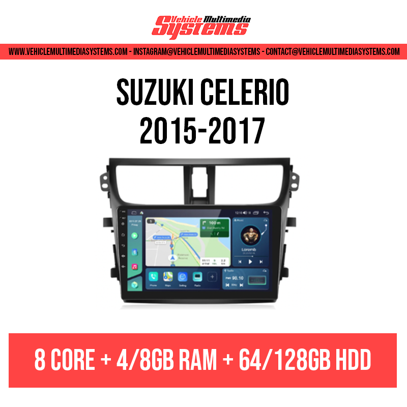 Suzuki Celerio | 2015-2017 | Pantalla Android
