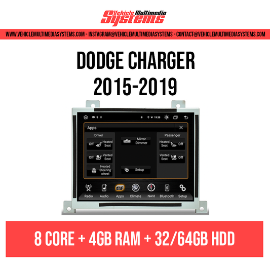 Dodge Charger | 2015-2019 | Pantalla Android
