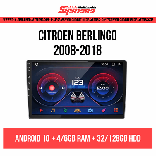 Citroen Berlingo | 2008-2018 | Android Screen VMS