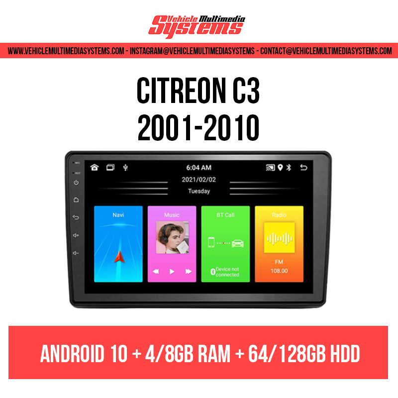 Citroen C3 | 2001-2010 | Pantalla Android