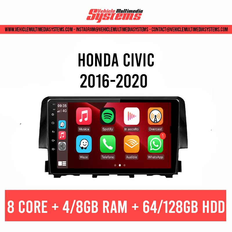 Honda Civic | 2016-2020 | Android Screen