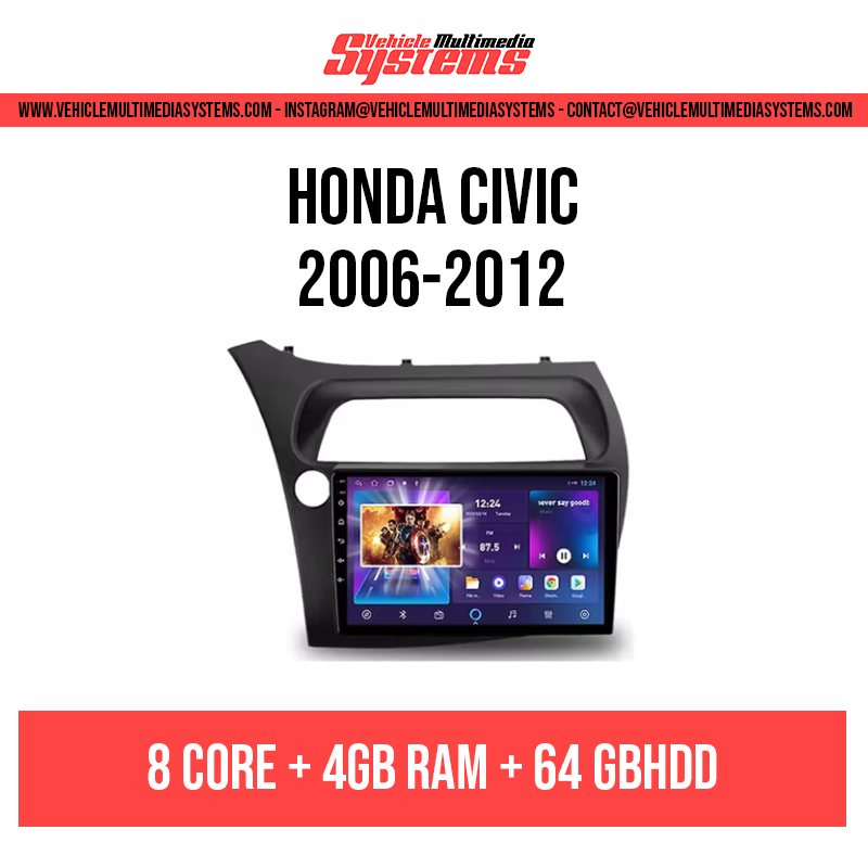 Honda Civic | 2006-2012 | Pantalla Android