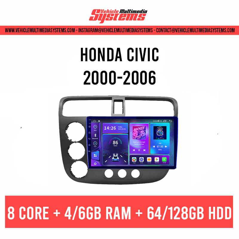 Honda Civic | 2000-2006 | Android Screen