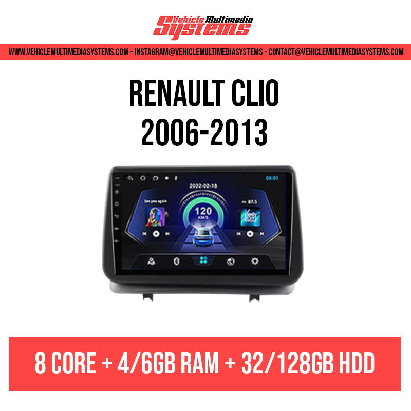 Renault Clio | 2006-2013 | Pantalla Android